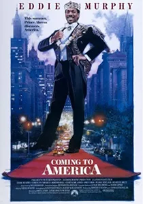 Poster for Coming to America.